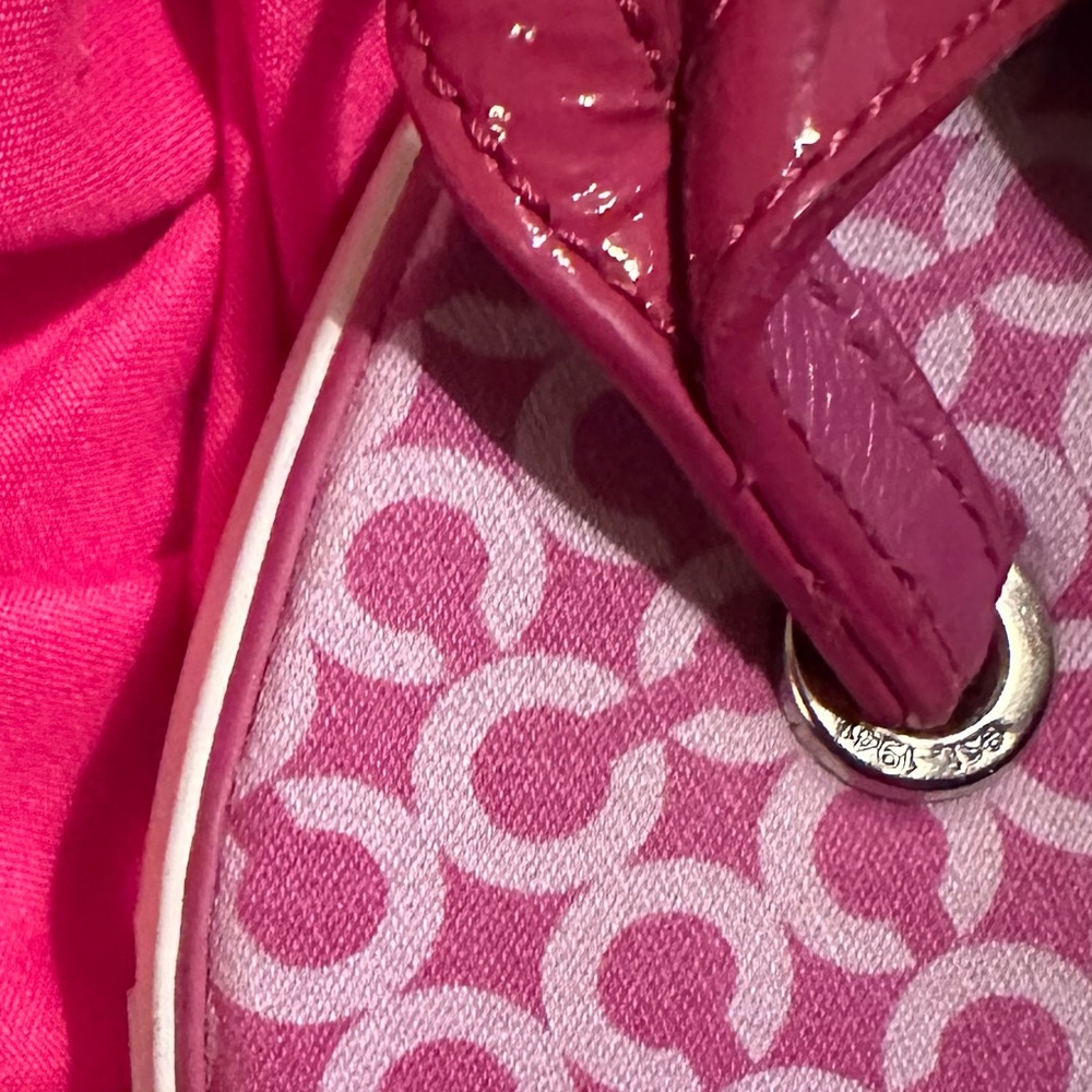 Coach Raspberry Colored Flops - image 3